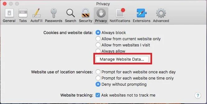 MacのSafariでプライバシーとセキュリティの設定を維持する方法