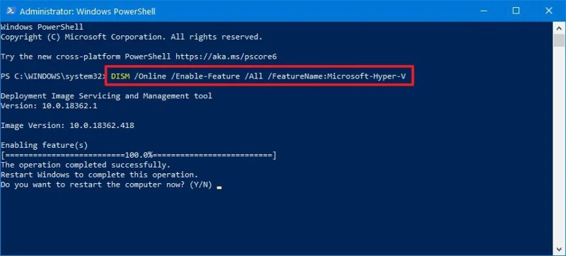 Paso a paso: habilite y configure Hyper-V Windows 10 para ejecutar máquinas virtuales
