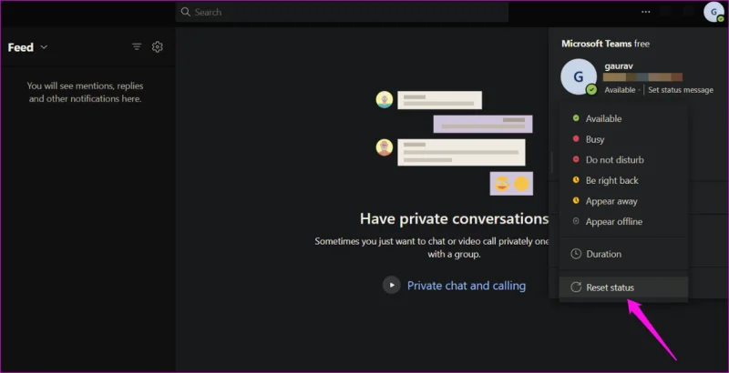 10 cách tốt nhất để sửa lỗi Microsoft Teams không hiển thị trạng thái trên Windows 10