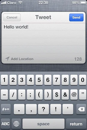 iOS 6: Tweet, đăng lên Facebook từ Trung tâm thông báo