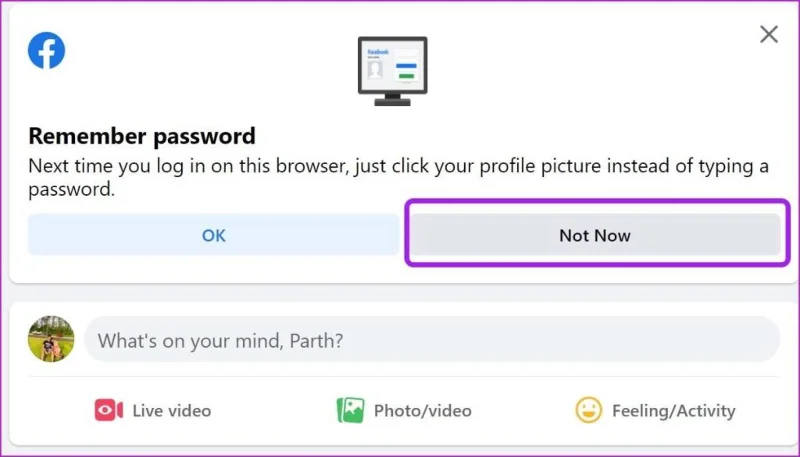 Cách xóa địa chỉ email đã nhớ trong đăng nhập Facebook trên web và thiết bị di động