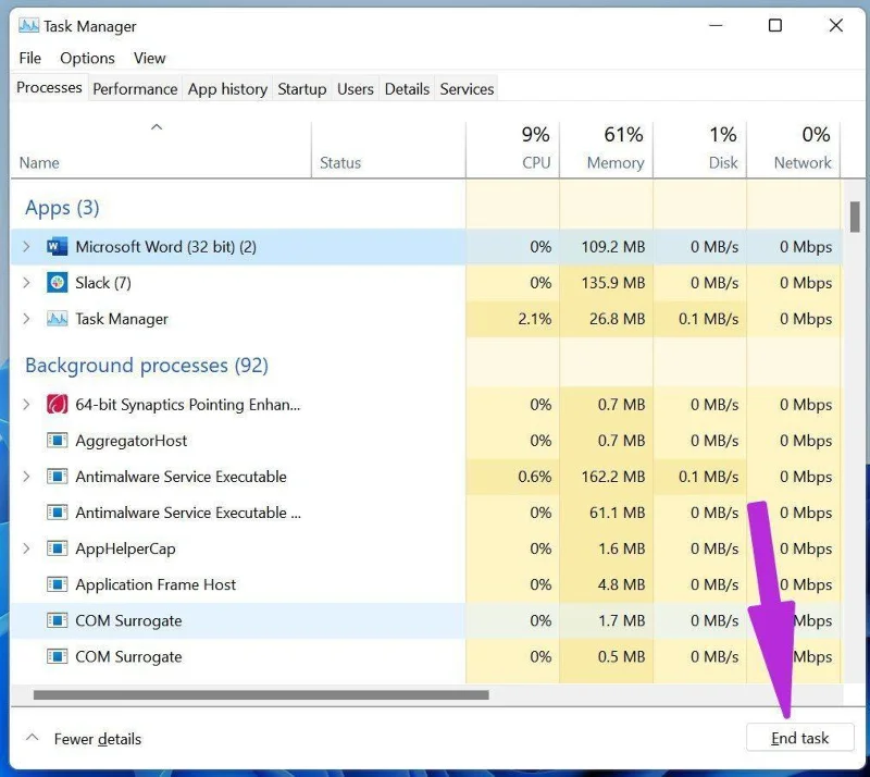 7 cách hàng đầu để sửa lỗi Microsoft Word không phản hồi trên Windows 10 và Windows 11