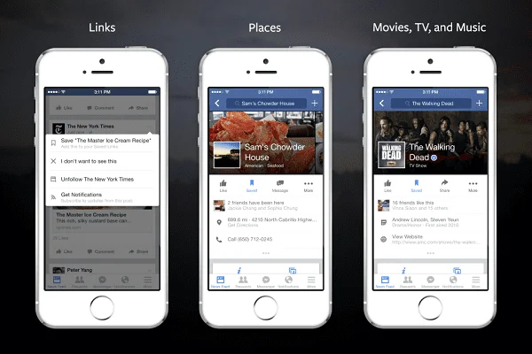 Cách lưu các liên kết và trang để sử dụng sau với Facebook Save