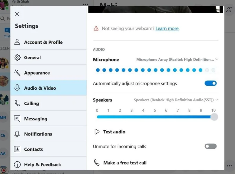 Cách sửa lỗi âm thanh Skype không hoạt động trên Windows 10