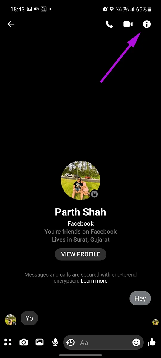 Cách sử dụng cuộc trò chuyện bí mật trong Facebook Messenger