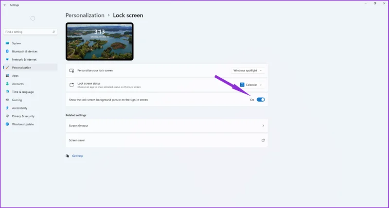 Cách cá nhân hóa màn hình khóa Windows 11