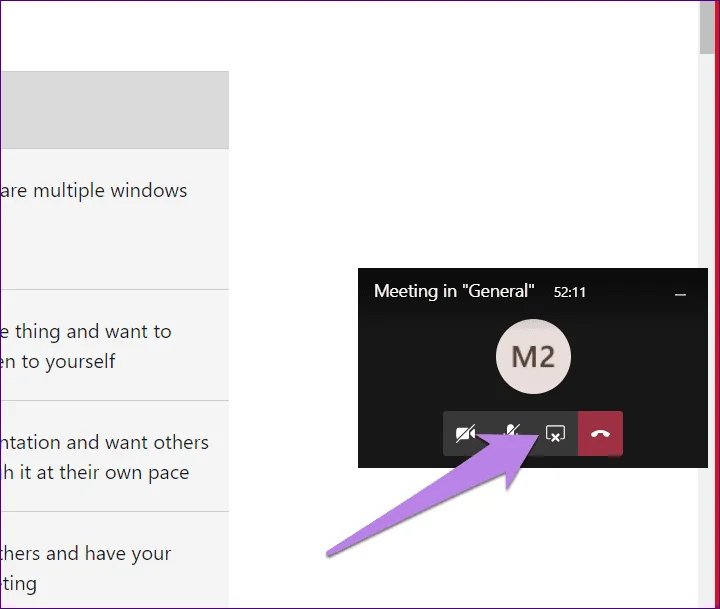 Jak zatrzymać udostępnianie ekranu w Microsoft Teams