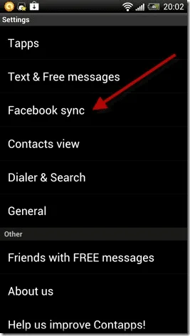 Cách đồng bộ hóa có chọn lọc các liên hệ Facebook cụ thể trong Android