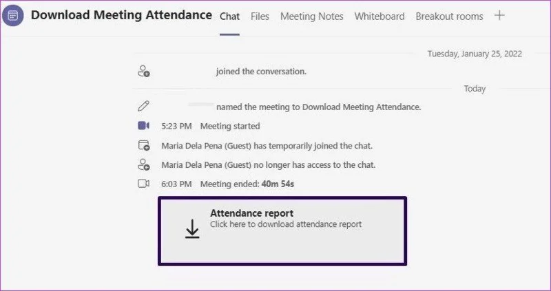 Cách tải xuống tính năng Tham dự cuộc họp trên Microsoft Teams
