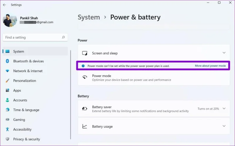 3 cách hàng đầu để thay đổi chế độ nguồn trong Windows 11