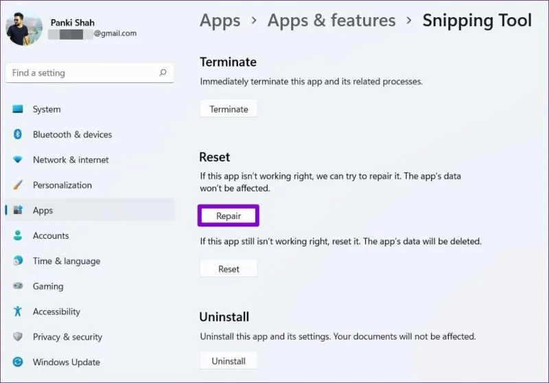 7 cách hàng đầu để khắc phục công cụ Snipping không hoạt động trên Windows 11