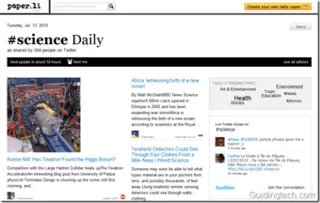 Paper.li: Baca Twitter atau Facebook Stream seperti Koran