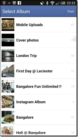 Cách thêm ảnh vào album Facebook hiện có từ Android