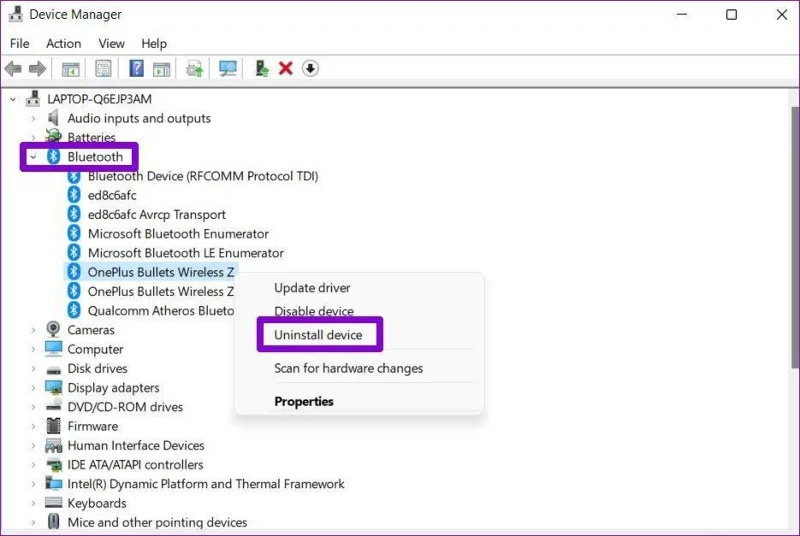 8 cách hàng đầu để sửa lỗi Bluetooth không hoạt động trên Windows 11