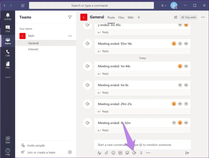 Udostępnianie ekranu w Microsoft Teams