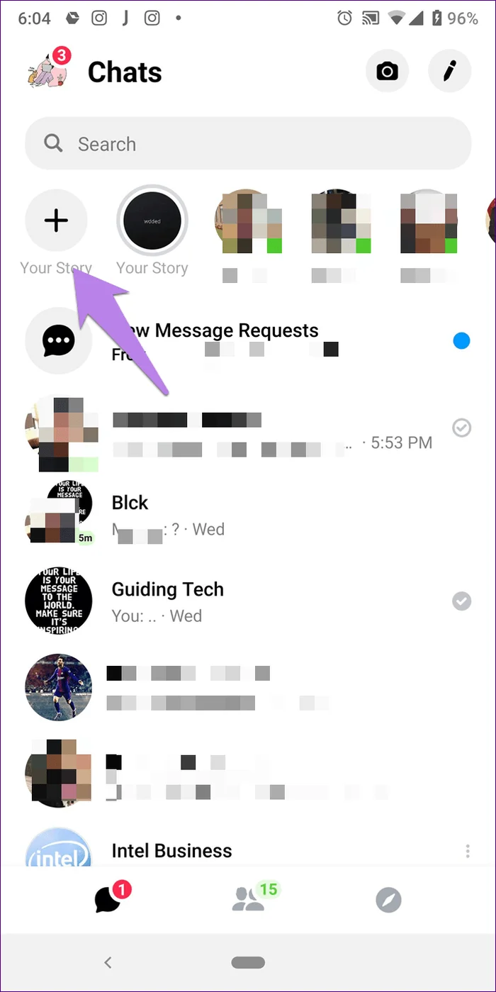 Câu chuyện của bạn là gì trên Facebook và Messenger