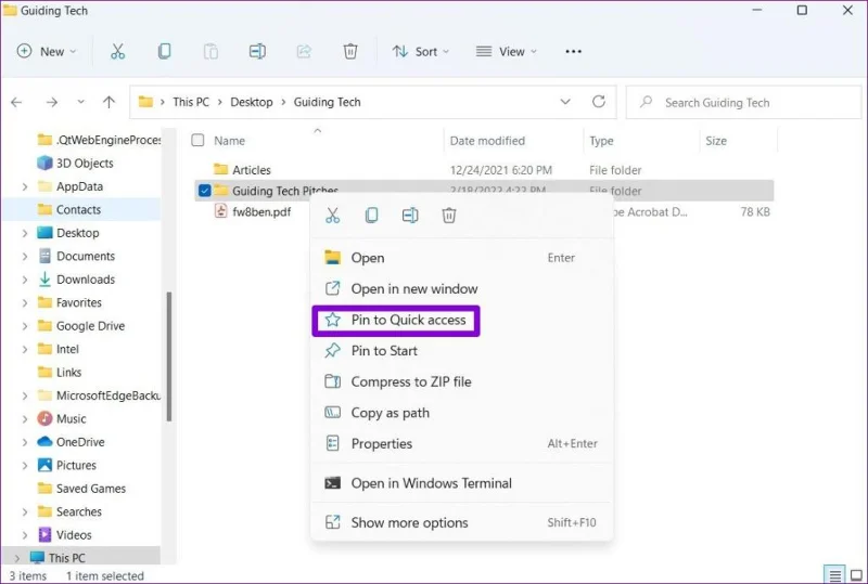 Cách sử dụng truy cập nhanh trong Windows 11