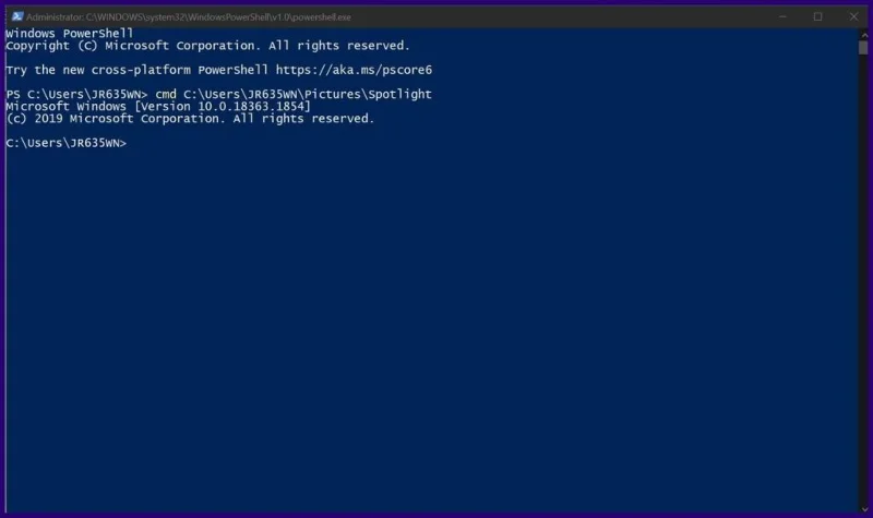 Cách lưu hình ảnh nổi bật trên Windows 11