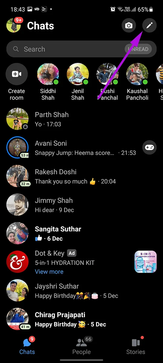 Cách sử dụng cuộc trò chuyện bí mật trong Facebook Messenger