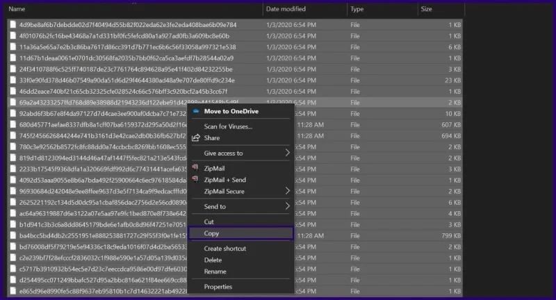 Cách lưu hình ảnh nổi bật trên Windows 11