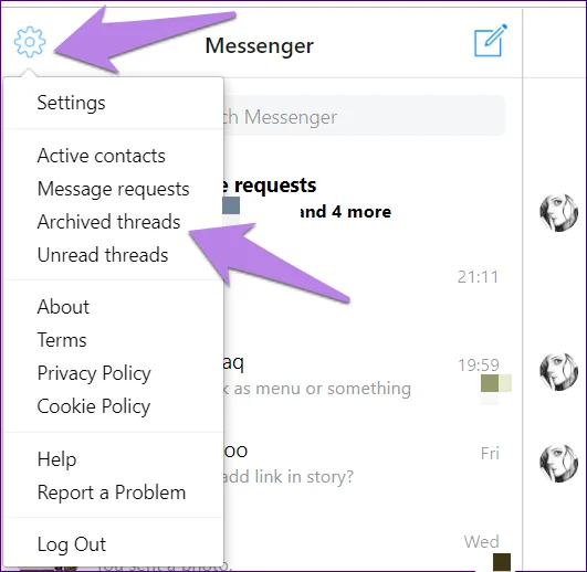 Facebook Messenger Delete và Archive: Cái nào nên sử dụng