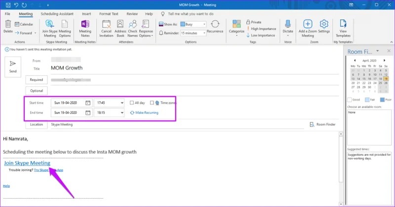 Cách thêm Cuộc họp Skype vào Lời mời Cuộc họp Outlook (và Thủ thuật Hay)