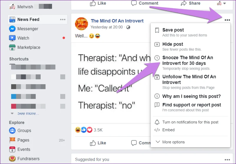 Hạn chế so với Chặn trên Facebook: Bạn nên sử dụng cài đặt bảo mật nào