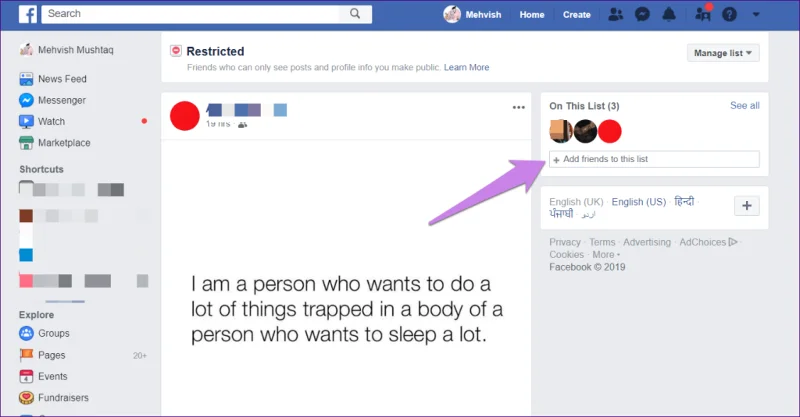 Hạn chế so với Chặn trên Facebook: Bạn nên sử dụng cài đặt bảo mật nào