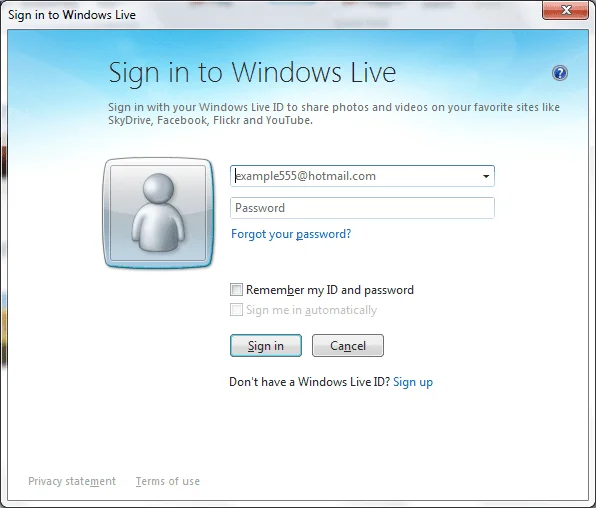 Tải ảnh lên Facebook từ Windows Live Photo Gallery