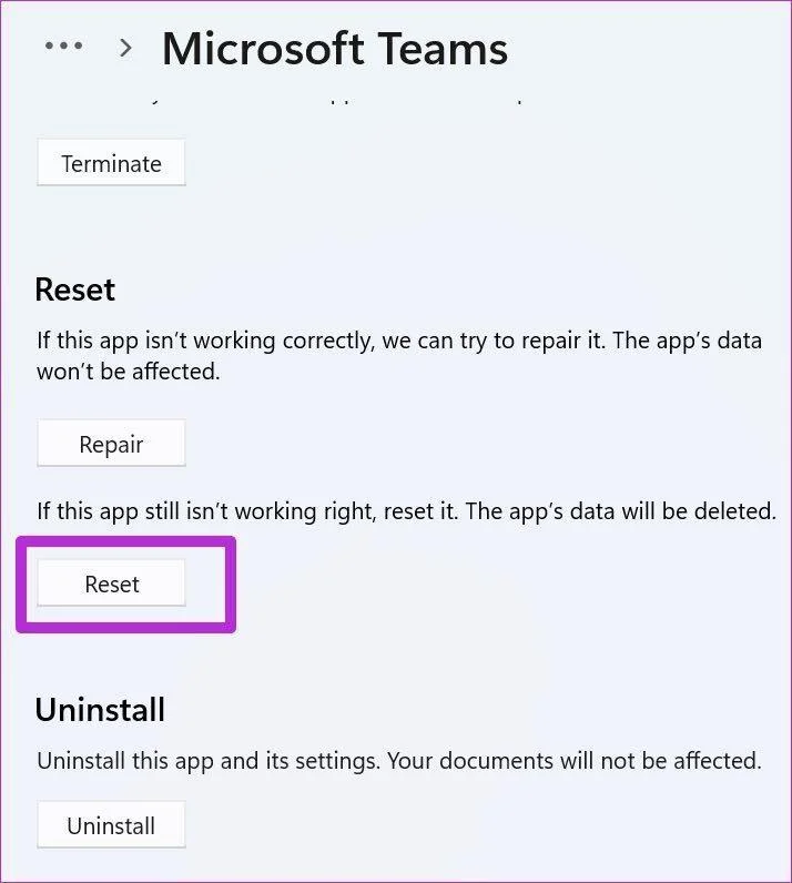 7 cách hàng đầu để khắc phục sự cố liên tục của Microsoft Teams trên Windows 10 và Windows 11