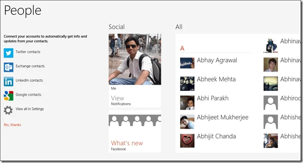 Kết nối Outlook 2013 với Facebook để theo dõi cập nhật của bạn bè