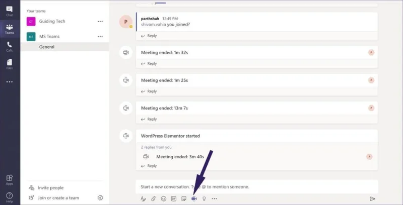 Cách sử dụng Whiteboard trong Microsoft Teams