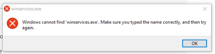 How To Fix The Winservices.exe Related Errors On Windows PC? How To Fix The Winservices.exe Related Errors On Windows PC?
