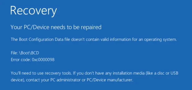 Need Help To Resolve Error Code 0x0000098? Read This To Get Quick Fixes! Need Help To Resolve Error Code 0x0000098? Read This To Get Quick Fixes!