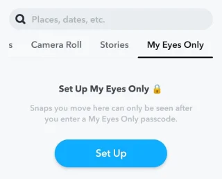Cum să schimb codul de acces numai pentru ochii mei pe Snapchat