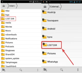 How To Restore Files From LOST.DIR Folder On Android? How To Restore Files From LOST.DIR Folder On Android?