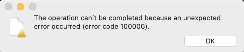 How to Solve the Mac Error Code 100006: Simple and Quick Solutions How to Solve the Mac Error Code 100006: Simple and Quick Solutions