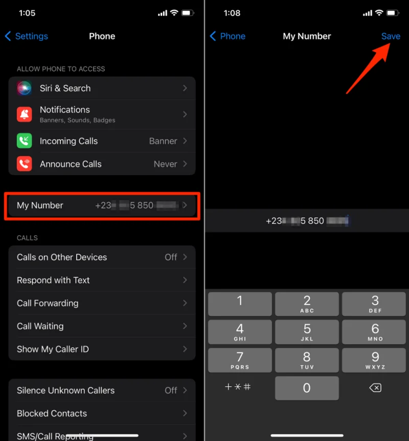 Cara Mencari Nombor Telefon Anda pada iPhone dan Android