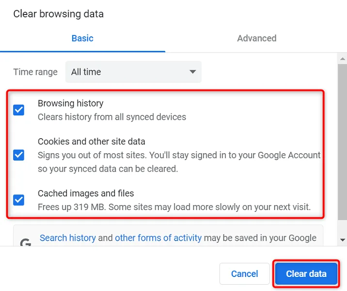 Chromeで画像が読み込まれない問題を修正する方法