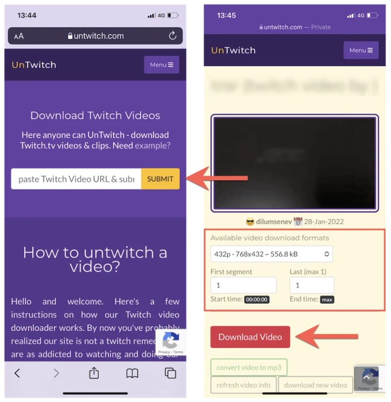 Cum să activați și să descărcați VOD-urile Twitch