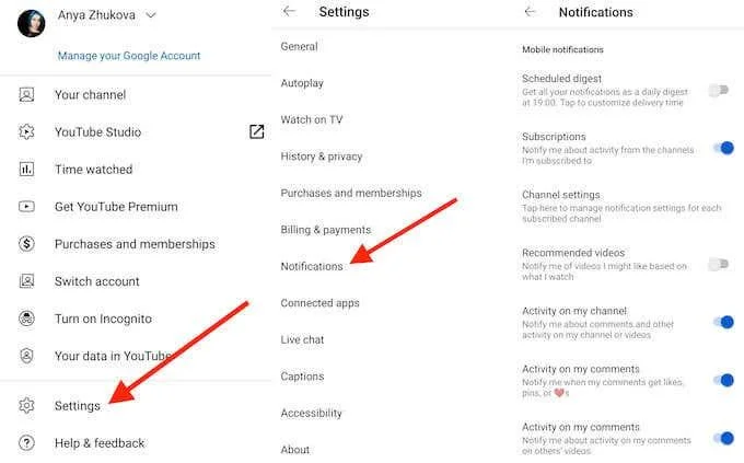 Cara Mematikan dan Mengurus Pemberitahuan YouTube