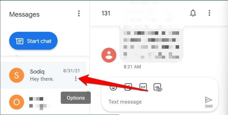 Cum să blocați textele pe Android