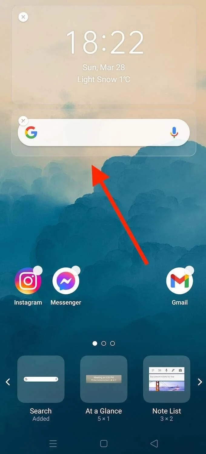 Widget Bar Carian Google Tiada?  Bagaimana untuk memulihkannya pada Android