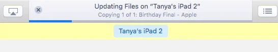 Cara Menyalin/Memindahkan Fail ke iPad