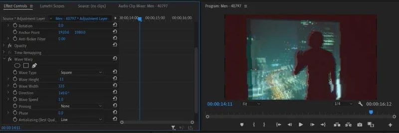 Cum să faci un efect de glitch în Adobe Premiere Pro