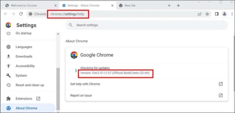 Apakah Versi Google Chrome yang Saya Ada?