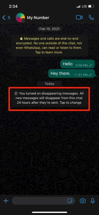 Apakah Mesej yang Hilang di WhatsApp dan Cara Mendayakannya