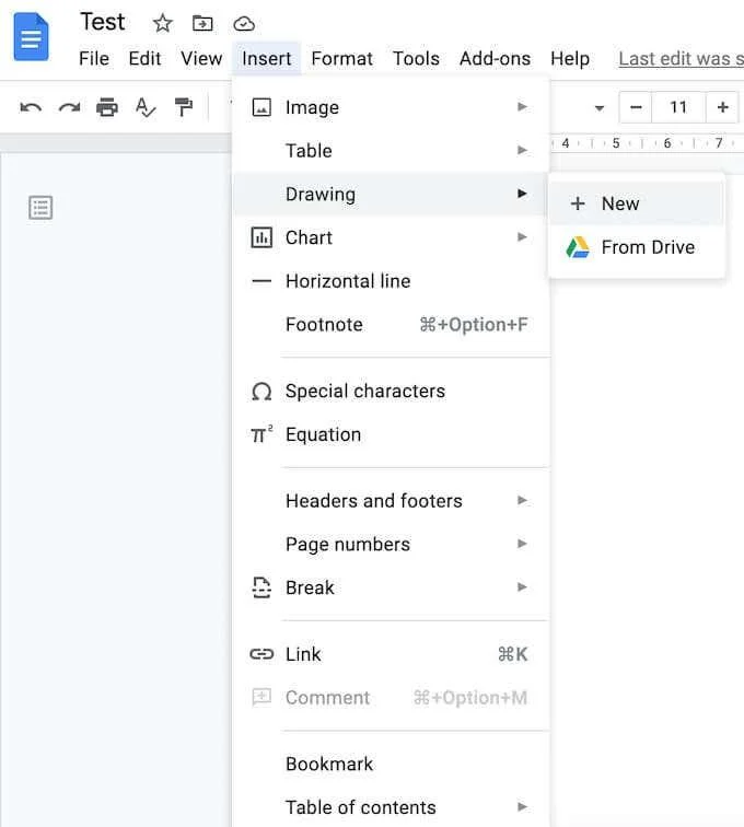 Cara Memasukkan Tandatangan dalam Dokumen Google