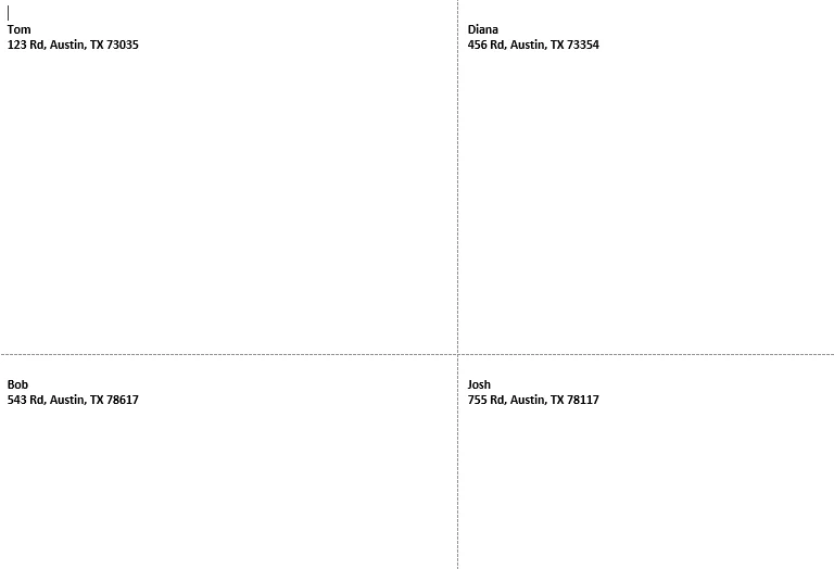 So verwenden Sie den Seriendruck in Word zum Erstellen von Briefen, Etiketten und Umschlägen