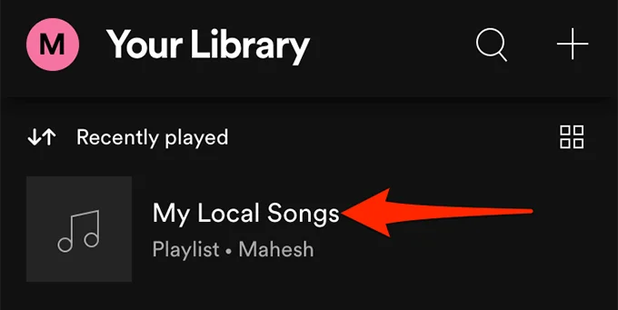 ローカルファイルを Spotify に追加する方法